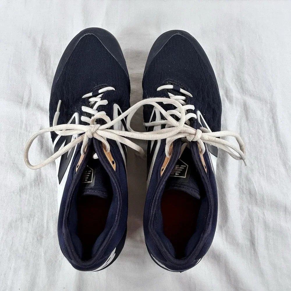 New Balance Men's Baseball Cleats Size 12 Navy And White 3000N4 Sport Outdoor